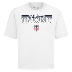 USWNT Levelwear Vanguard Luxe Signature T-Shirt White