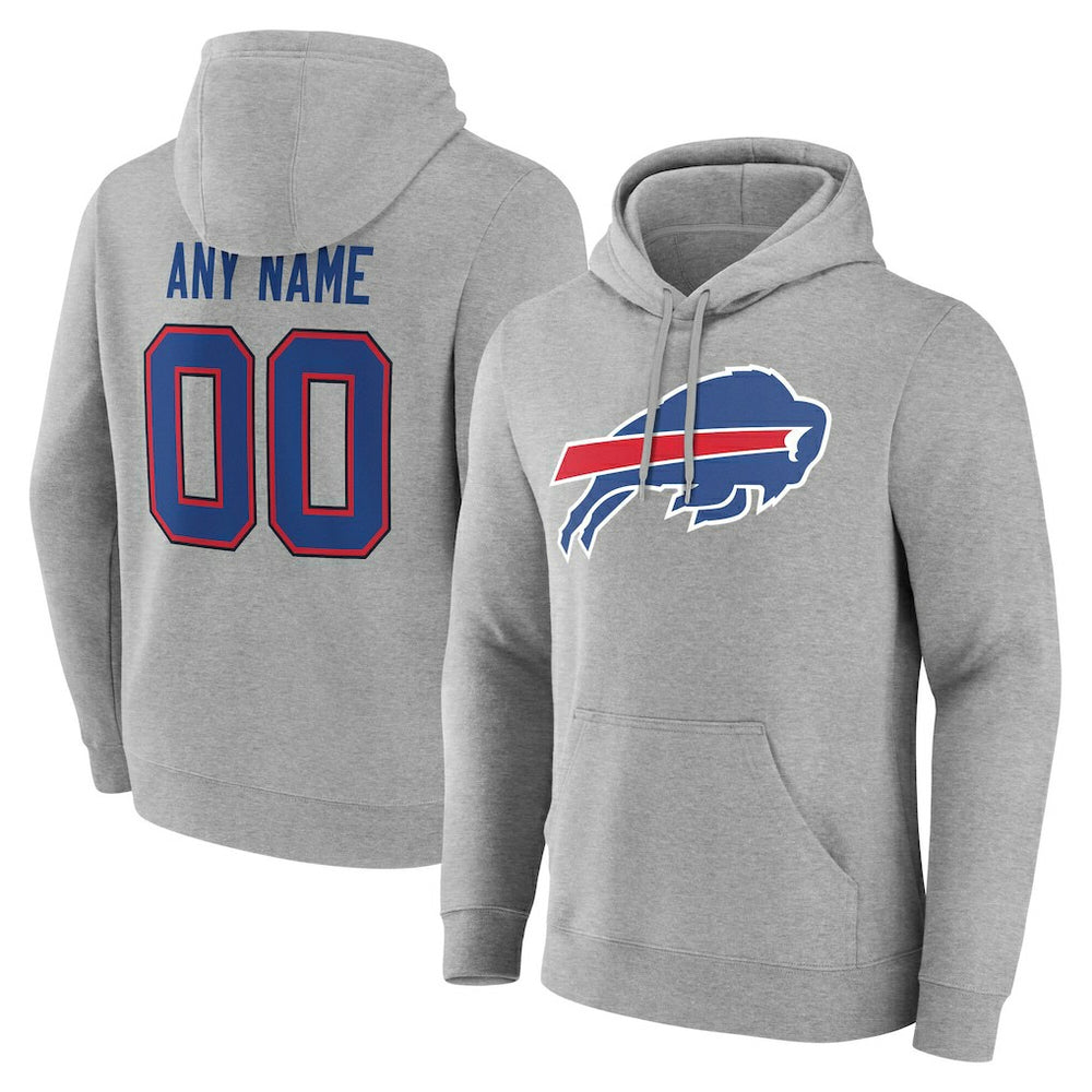 Buffalo Bills Big & Tall Team Authentic Custom Hoodie