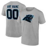 Carolina Panthers Big & Tall Team Authentic Custom T-Shirt