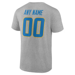 Los Angeles Chargers Big & Tall Team Authentic Custom T-Shirt