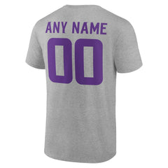 Minnesota Vikings Big & Tall Team Authentic Custom T-Shirt