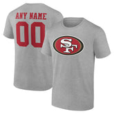 San Francisco 49ers Big & Tall Team Authentic Custom T-Shirt