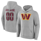 Washington Commanders Big & Tall Team Authentic Custom Hoodie