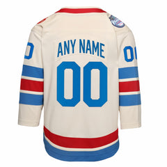 New York Rangers Outerstuff Youth 2026 NHL Winter Classic Premier Custom Jersey For Sale
