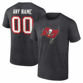 Tampa Bay Buccaneers Big & Tall Team Authentic Custom T-Shirt