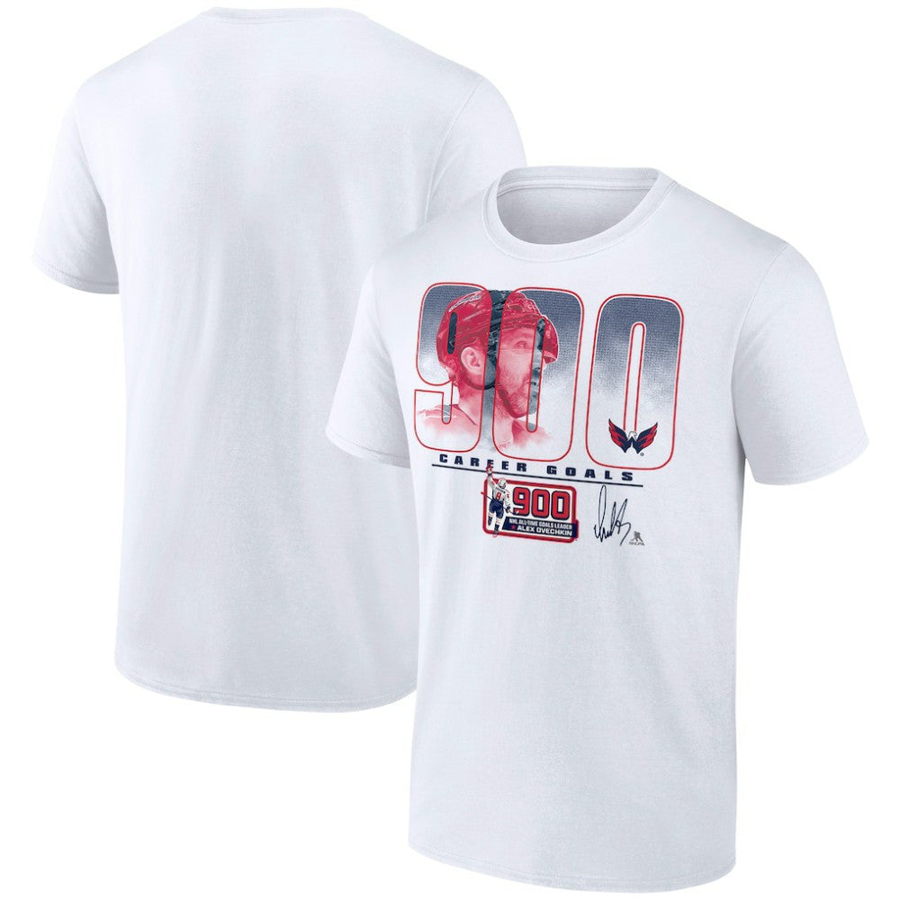 Alexander Ovechkin Washington Capitals 900th Career Goal T-Shirt Outlet