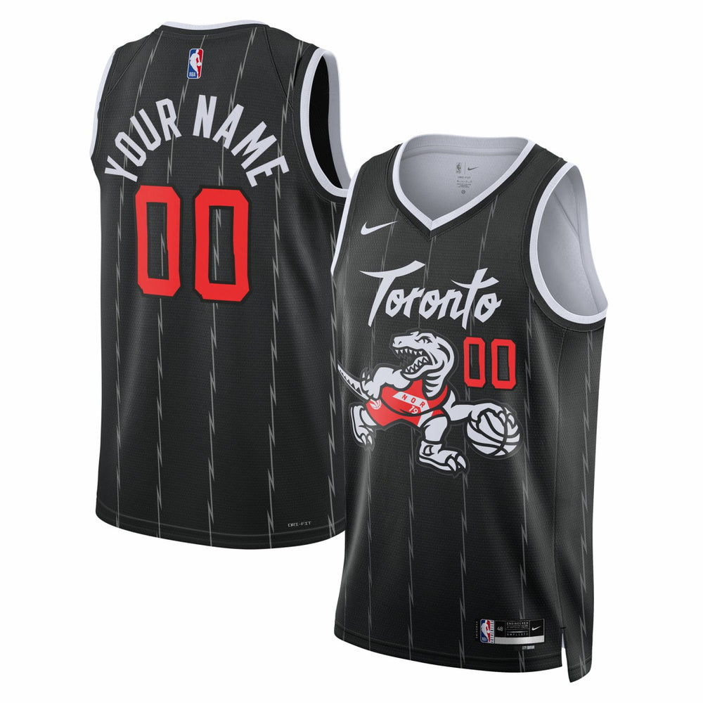 Toronto Raptors Unisex 2025/26 City Edition Swingman Custom Jersey Discount