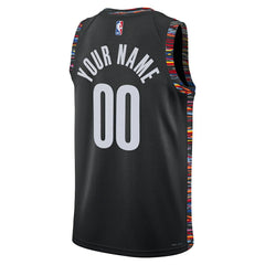 Brooklyn Nets Unisex 2025/26 City Edition Swingman Custom Jersey Discount