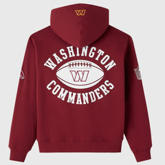 Washington Commanders OVO x NFL Unisex Full-Zip Waffle-Lined Hoodie