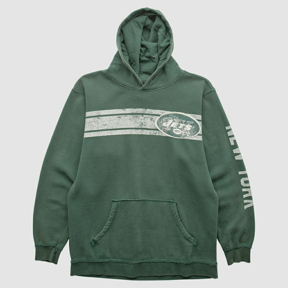 New York Jets Fanatics 2000s Hooded Pullover Sweatshirt