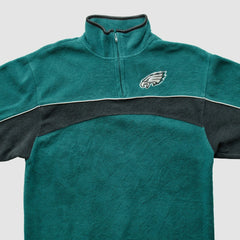 Philadelphia Eagles Fanatics NFL 2000s 1/4 Zip Sweatshirt