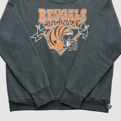 Cincinnati Bengals Fanatics Logo 7 80s Pullover Sweatshirt