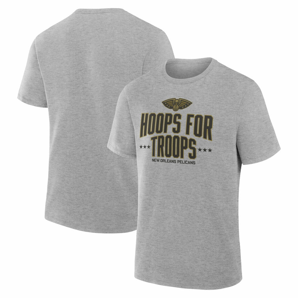 New Orleans Pelicans Hoops For Troops T-Shirt Online