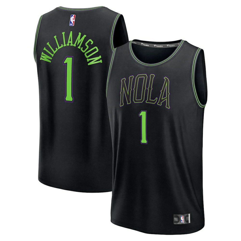 Zion Williamson New Orleans Pelicans 2025/26 City Edition Fast Break Jersey Discount