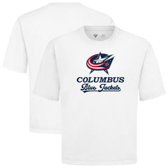 Columbus Blue Jackets Levelwear Team Surge Luxe Signature Knit T-Shirt For Sale