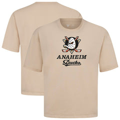 Anaheim Ducks Levelwear Team Surge Luxe Signature Knit T-Shirt For Sale