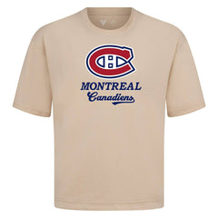 Montreal Canadiens Levelwear Team Surge Luxe Signature Knit T-Shirt For Sale