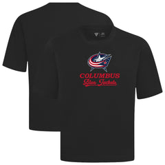 Columbus Blue Jackets Levelwear Team Surge Luxe Signature Knit T-Shirt Online