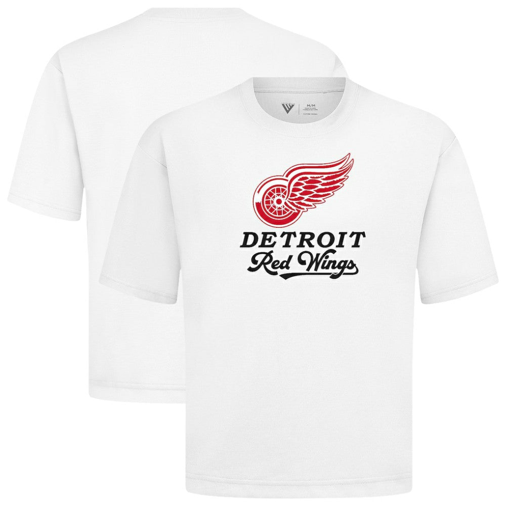 Detroit Red Wings Levelwear Team Surge Luxe Signature Knit T-Shirt On Sale