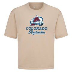 Colorado Avalanche Levelwear Team Surge Luxe Signature Knit T-Shirt On Sale