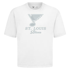 St. Louis Blues Levelwear Shadow Surge Luxe Signature Knit T-Shirt Sale