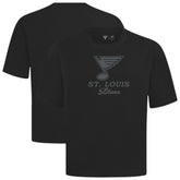 St. Louis Blues Levelwear Shadow Surge Luxe Signature Knit T-Shirt Outlet