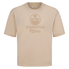 Edmonton Oilers Levelwear Shadow Surge Luxe Signature Knit T-Shirt Discount