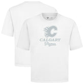 Calgary Flames Levelwear Shadow Surge Luxe Signature Knit T-Shirt On Sale