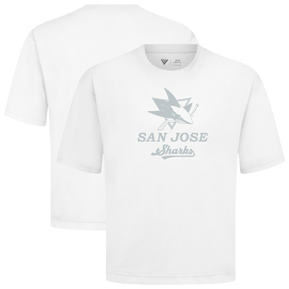 San Jose Sharks Levelwear Shadow Surge Luxe Signature Knit T-Shirt Sale