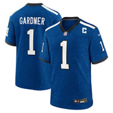 Indianapolis Colts Nike Ahmad Sauce Gardner Alternate 2 Indiana Nights Game Jersey