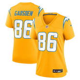 Los Angeles Chargers Nike Oronde Gadsden Women's Alternate Charger Power Game Jersey