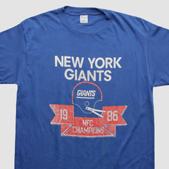 New York Giants Fanatics Champion 1986 T-shirt