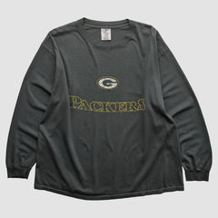 Green Bay Packers Fanatics Logo Athletic 2000s Long Sleeve T-shirt