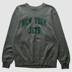 New York Jets Fanatics Champion 2000s Pullover Sweatshirt