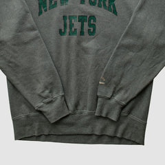 New York Jets Fanatics Champion 2000s Pullover Sweatshirt