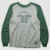 New York Jets Fanatics Grid Iron 2000s Long Sleeve T-shirt