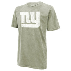 New York Giants New Era Jaxson Dart Majestic Threads Mineral Wash Name & Number T-Shirt