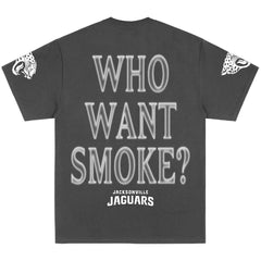 Jacksonville Jaguars Nardo Wick Unisex Teal Smoke T-Shirt