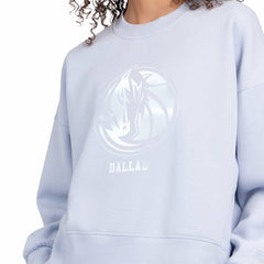 Dallas Mavericks Starter Women's Pastel Boxy Sweatshirt sale Online