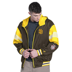 San Diego Padres Pro Player Legacy Lightweight Full-Zip Hooded Jacket | MLB Near me