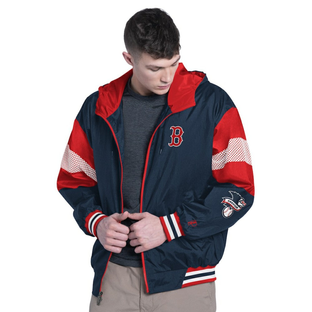 Boston Red Sox Pro Player Legacy Lightweight Full-Zip Hooded Jacket | MLB US