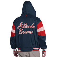 Atlanta Braves Pro Player Legacy Lightweight Full-Zip Hooded Jacket | MLB For sale