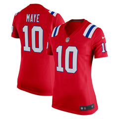 New England Patriots Nike Drake Maye Women's Alternate Game Jersey