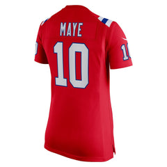 New England Patriots Nike Drake Maye Women's Alternate Game Jersey