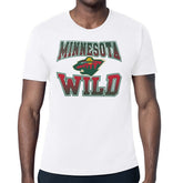 Minnesota Wild Starter Comic Style Team Graphic T-Shirt Sale