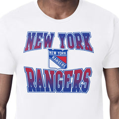 New York Rangers Starter Comic Style Team Graphic T-Shirt For Sale