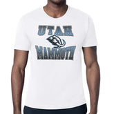 Utah Mammoth Starter Comic Style Team Graphic T-Shirt On Sale
