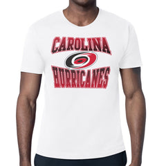 Carolina Hurricanes Starter Comic Style Team Graphic T-Shirt Discount