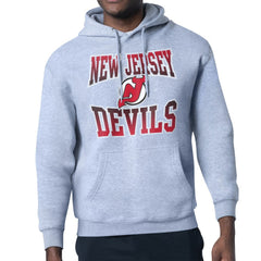 New Jersey Devils Starter Comic Style Team Graphic Hoodie For Sale