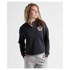 New England Patriots Charles River x Women's Willow Fleece Quarter-Zip Hoodie